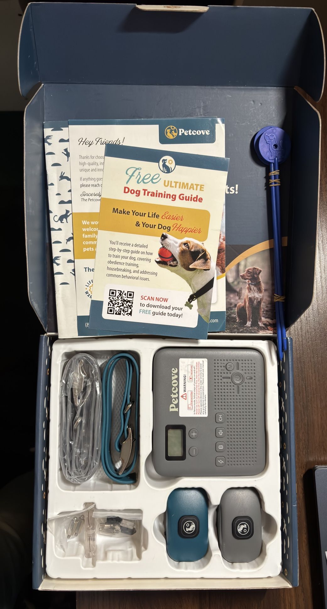 Petcove Dog Training & Invisible Fence System – 2 Collars (Light Use)