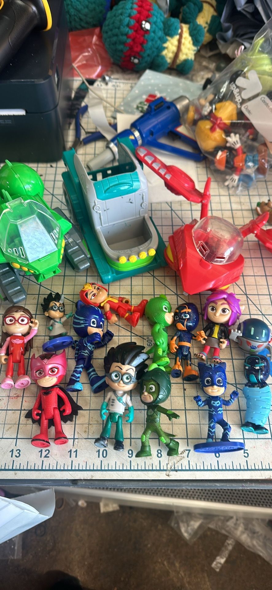 PJ Mask Action Figure Vehicle Bundle, 207