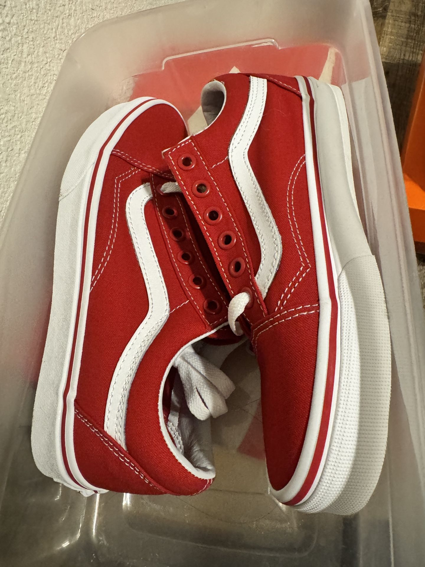 Red And White Vans