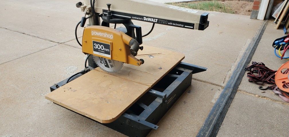 Dewalt radial arm saw