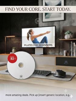 4th of July Flash Sale: Gaiam Pilates for Beginners DVD - Only $2!