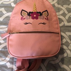 Pink Unicorn Backpack 🎒 