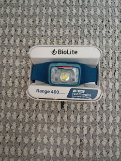 Biolite Range 400 Rechargable Camping Headlamp