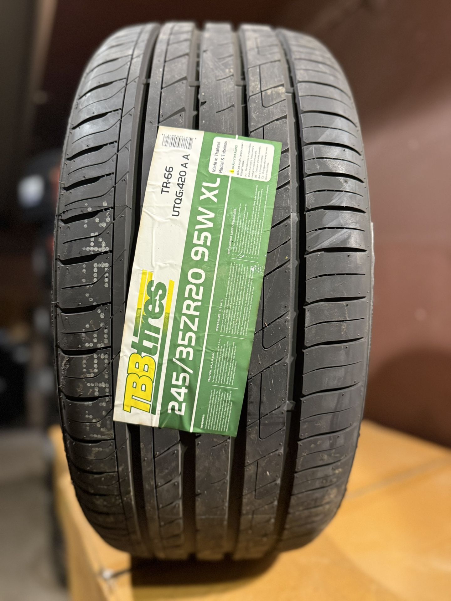 245/35zr20 95W TBB 245 35 20