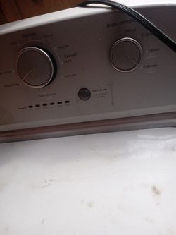 A Washer And A Dryer