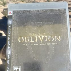 Elder Scrolls IV Oblivion Game of the Year Edition (Sony PS3 2007) 