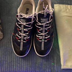 ON SALE Burberry London england Nubuck union Sneakers