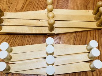 Wood wall hook