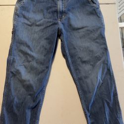 Carhartt relaxed fit blue jeans