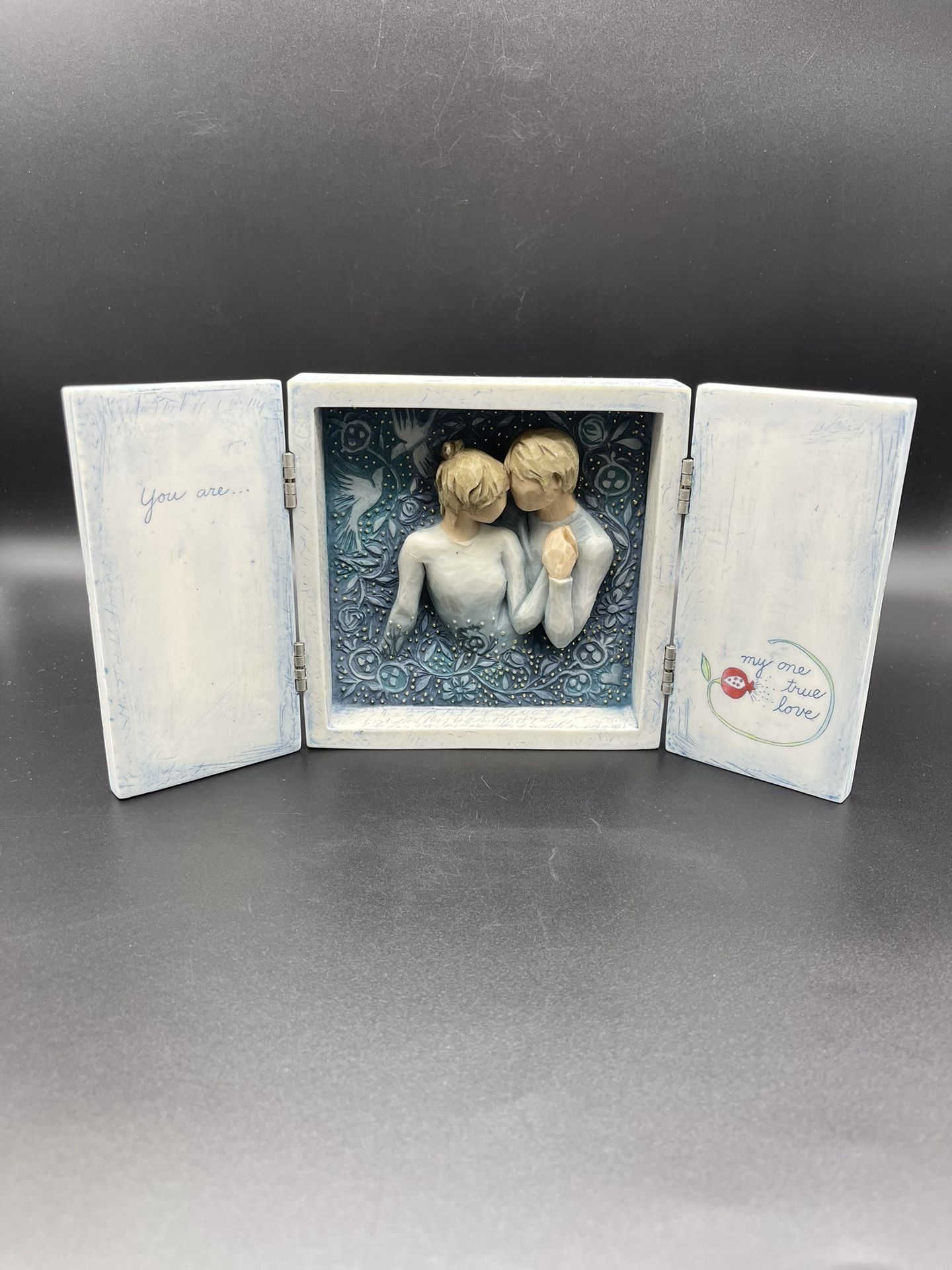 NEW Willow Tree Signature Collection Duet Our Love Song Triptych 2015