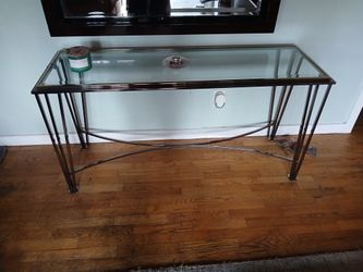 Mid Century Console Table