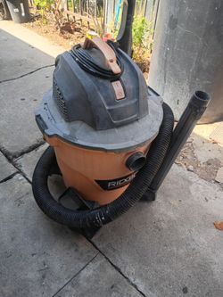 Ridgid vaccum
