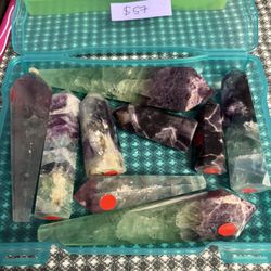 Fluorite Towers and Sceptors