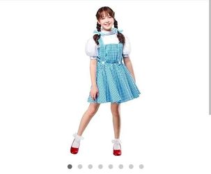 Dorothy Sequin Child Costume Size Medium