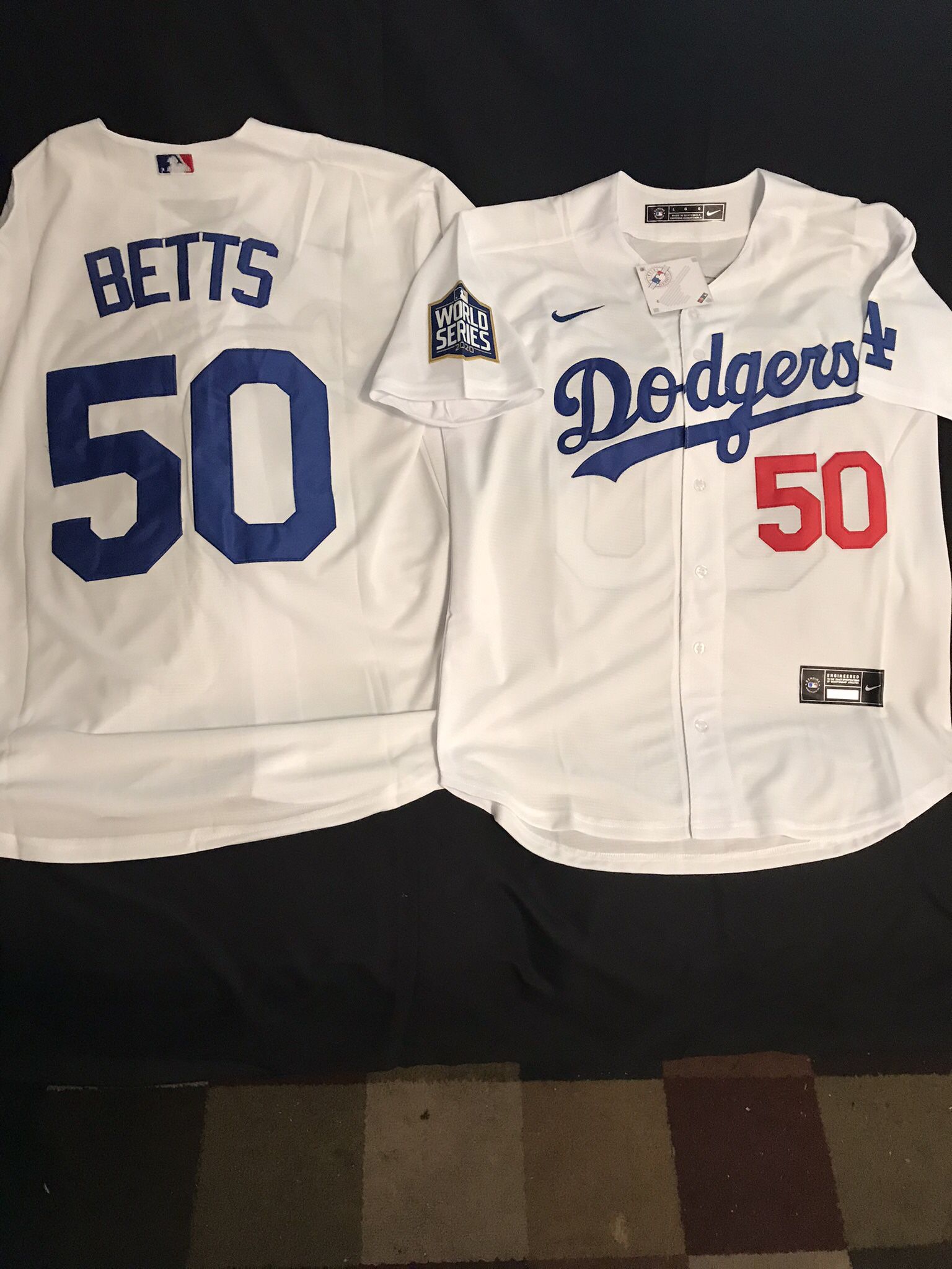 Dodgers women Jersey Size: L Mookie Betts for Sale in Ontario, CA - OfferUp