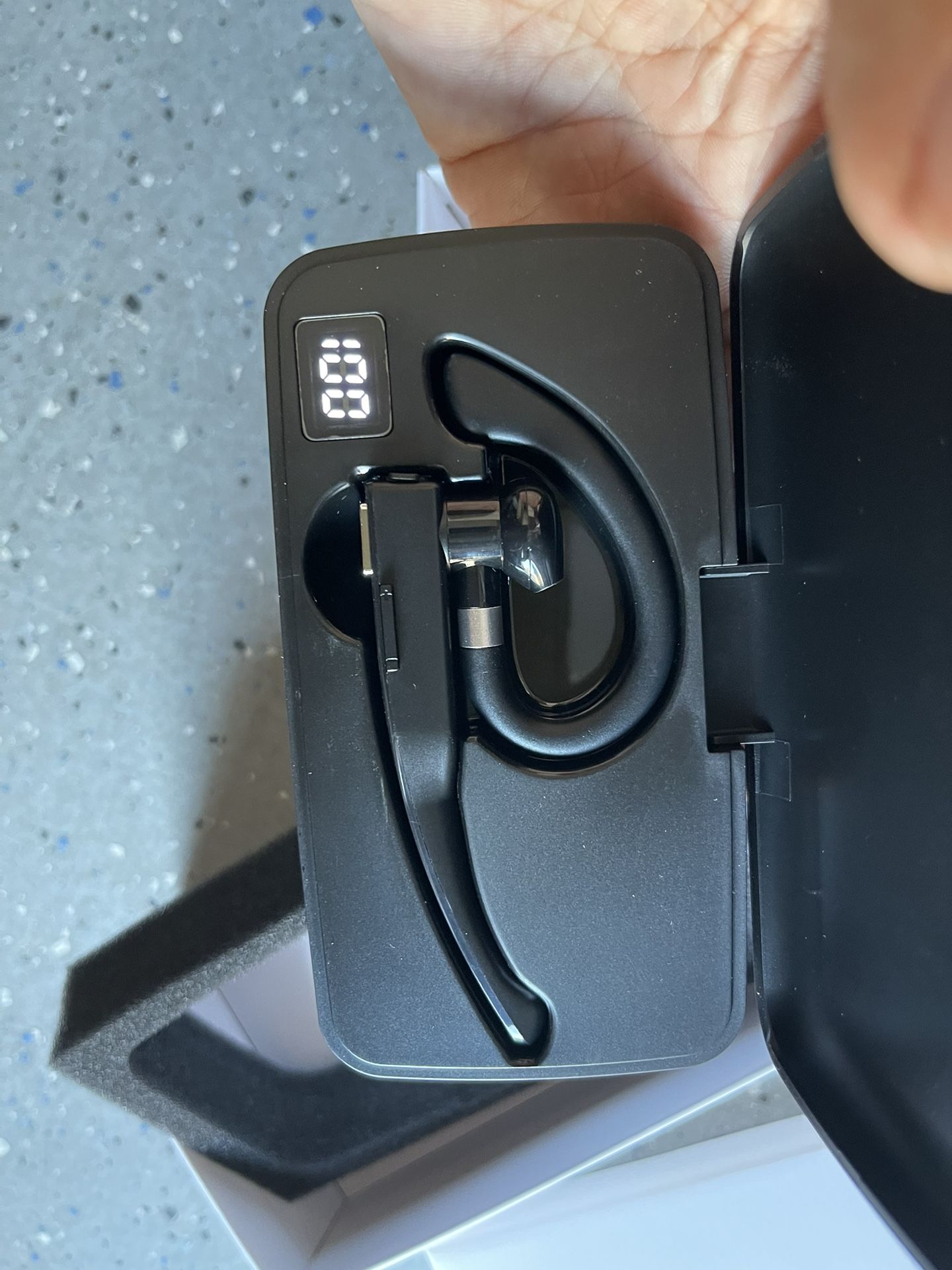 YYK?525 Business Headset, Wireless Over Ear Earphones with Mic ...