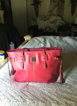 Fuchsia Dooney and Burke