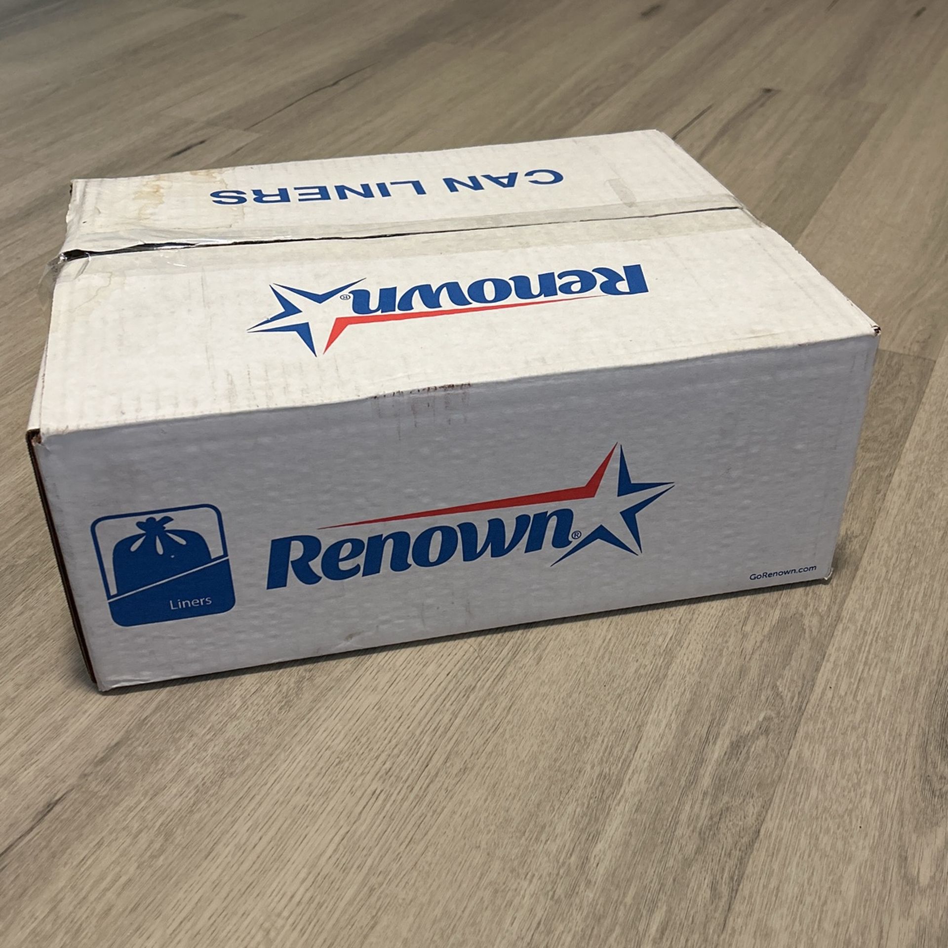 Trash Can Liners, 40" x 48", 45 gal, 16 mil, Natural (Roll of 25) (Pack of 10)