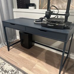 Blue Gaming/ Working Desk * READ DESCRIPTION *