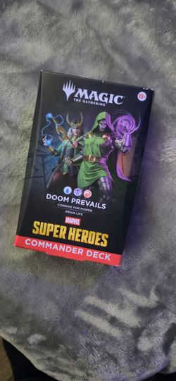 Sealed Magic cards MTG Super Heroes . Bundles. Collector boosters. Commander deck.