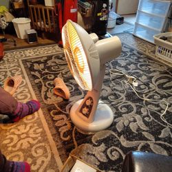Infrared Swivel.Timed Heat Fan