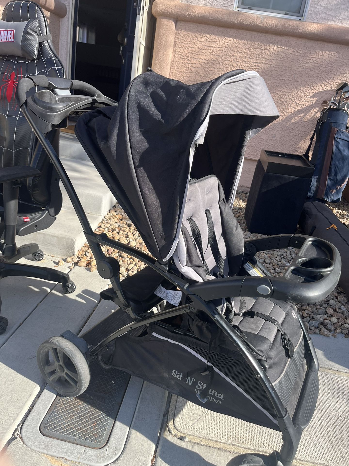 Sit And Stand Stroller Double Stroller