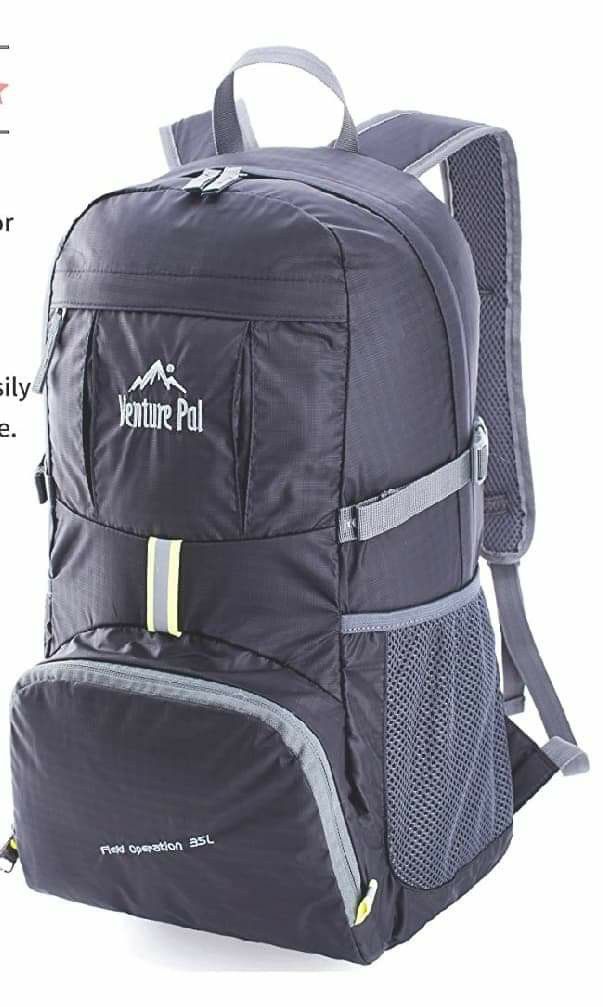 BRAND NEW WITH TAGS Lightweight Packable Durable Travel Hiking Backpack Daypack. Size is 19"×12".