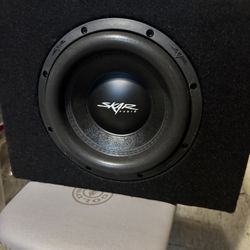 Skar 10" SVR-1X10D2 1600 Watt Loaded Vented Subwoofer Enclosure 