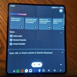 Samsung Galaxy Fold 4 (Unlocked) - W/ Gemini Update, Wallet Case, & S-Pen