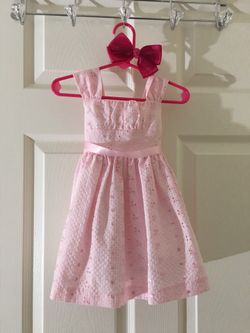Pink baby dress