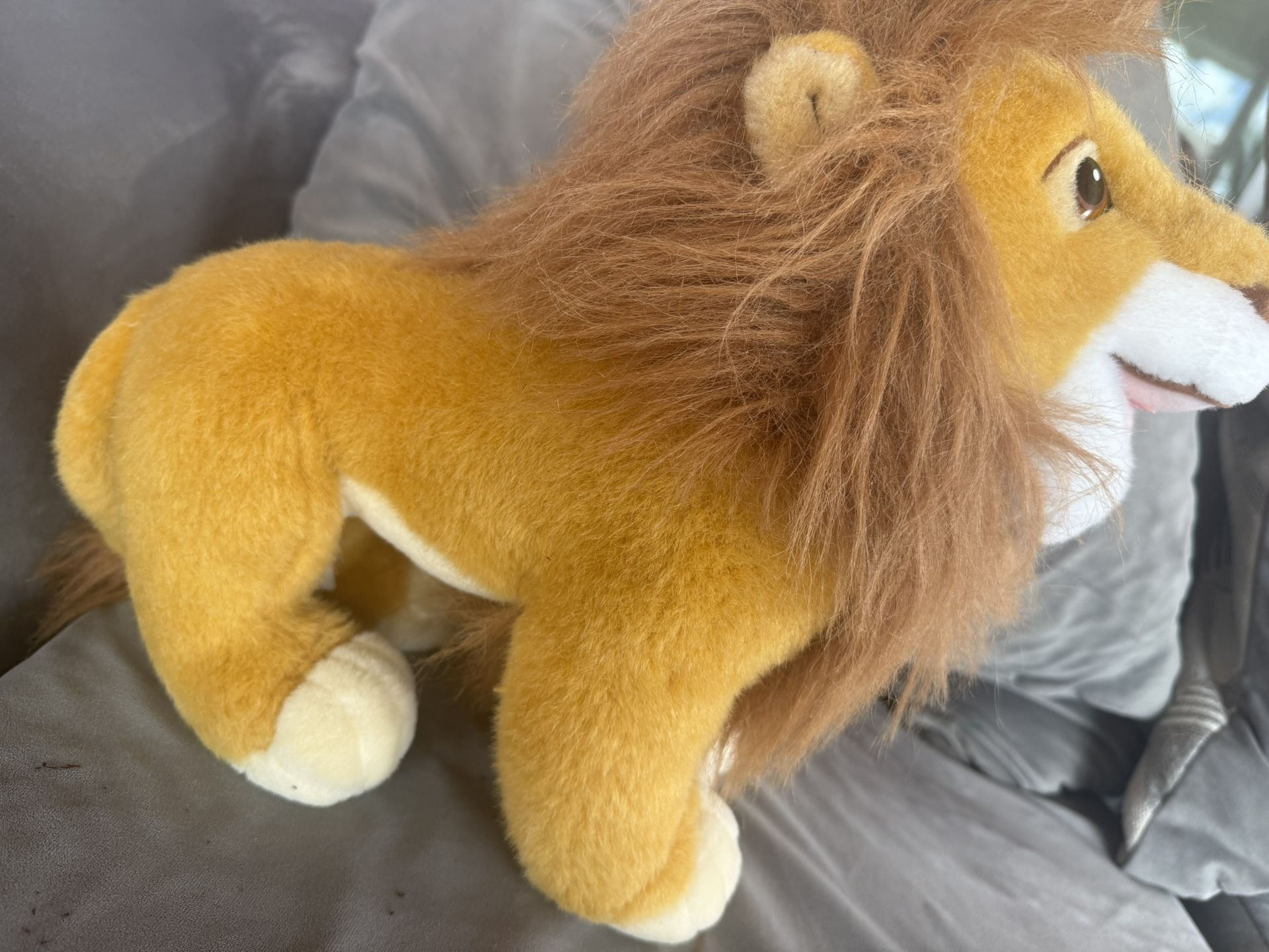 Authentic Disney The Lion King Simba Plush 14” Vintage 1993