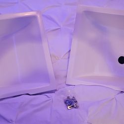 2 Brand New Rectangle Undermount Sinks