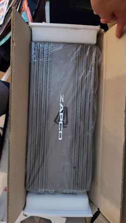 ZAPCO 4 channel amp