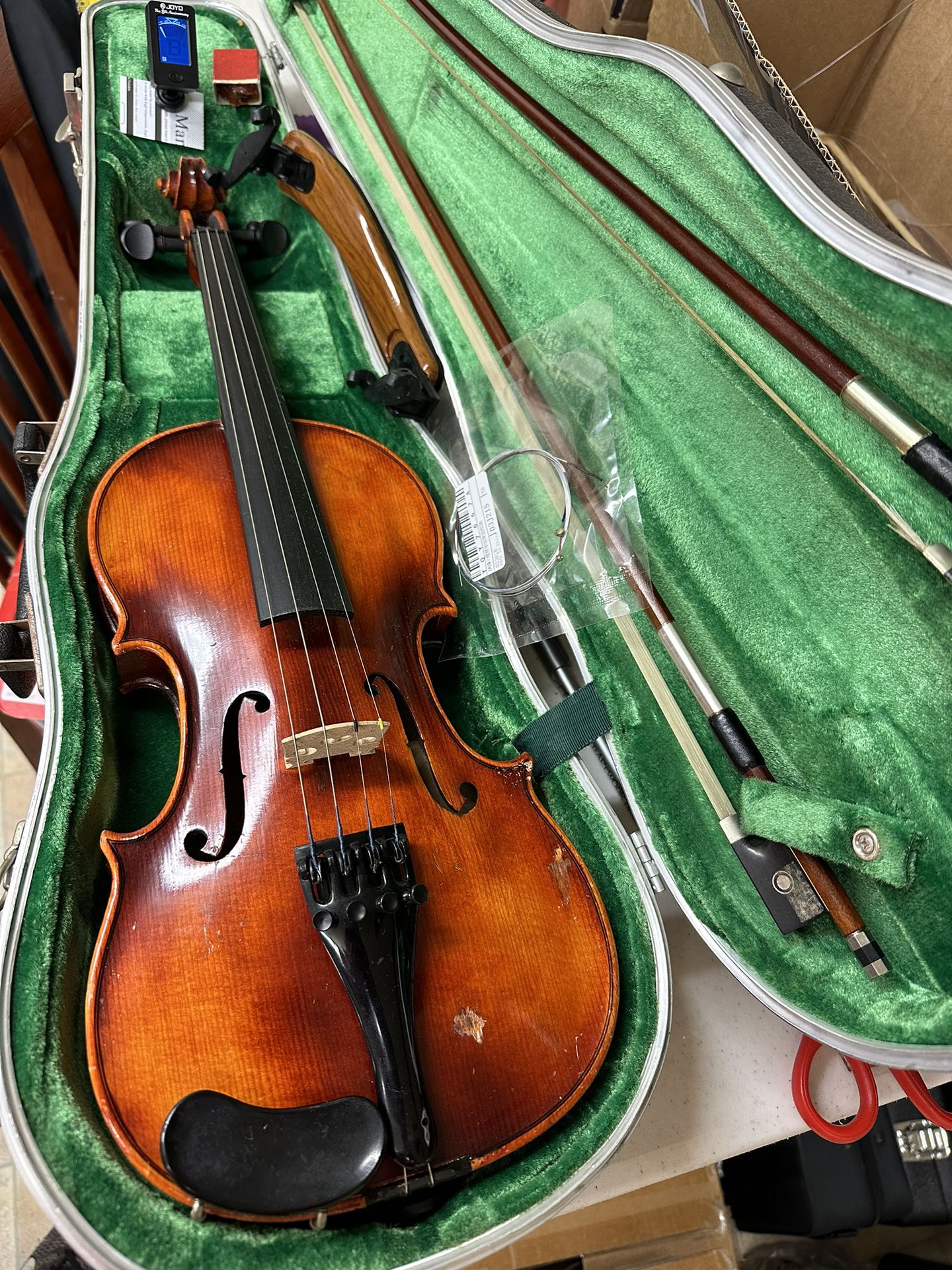 3/4 Size 1968 Hans Wagner Violin Made in West Germany Antique Vintage Old 