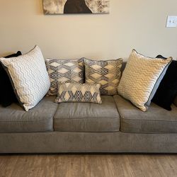 Grey Sleeper Sofa 