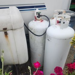 1 Single 15gal propane tank