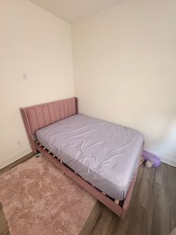 Bed frame purple