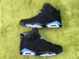 Jordan 6 Unc Black Size 12