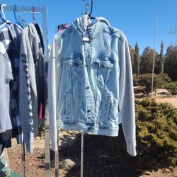 Is hollister jean jacket