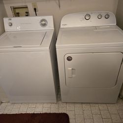 Whirlpool Dryer And Estate Washer