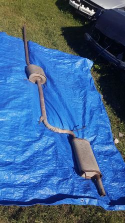 98-02 Honda Accord Sedan Exhaust with Muffler