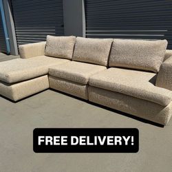 FREE DELIVERY || Rapport International Furniture Sectional Couch