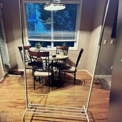 Rolling Clothes Rack