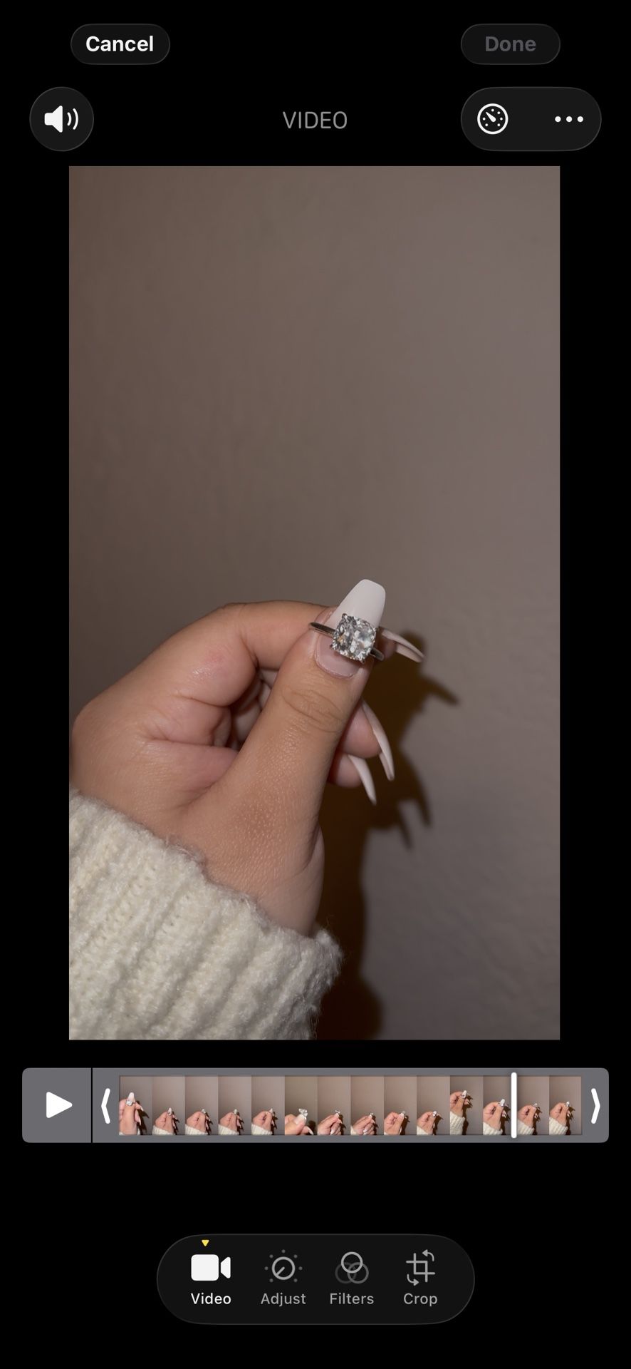 3 ct Cushion Ring Moissanite 