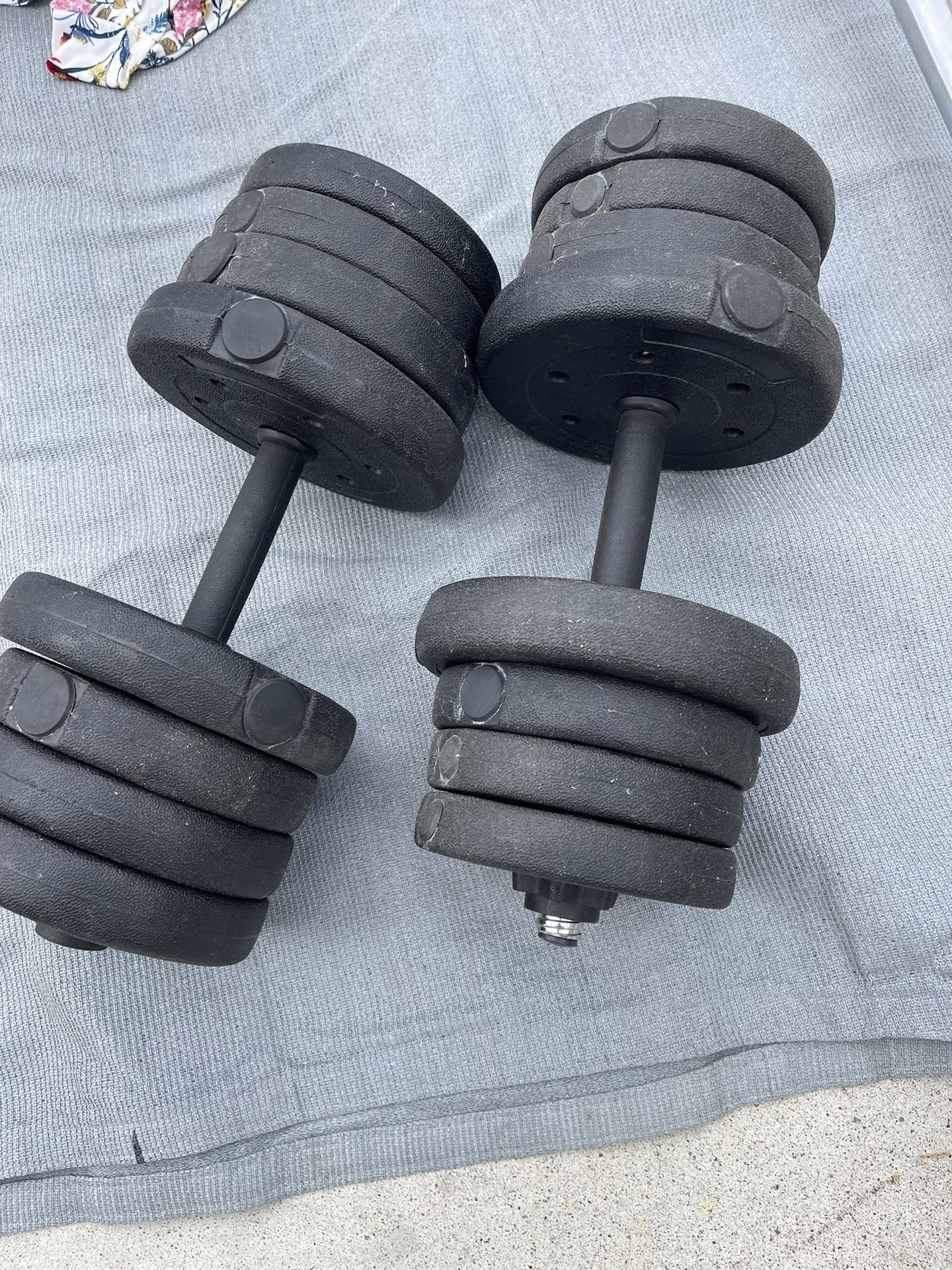 Adjustable Dumbbell Set, 