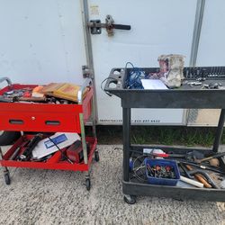 Mac and us general tool carts with tools
