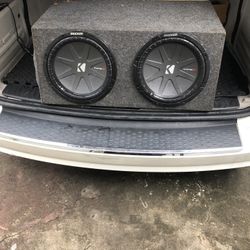 Kicker 12 inch speakers