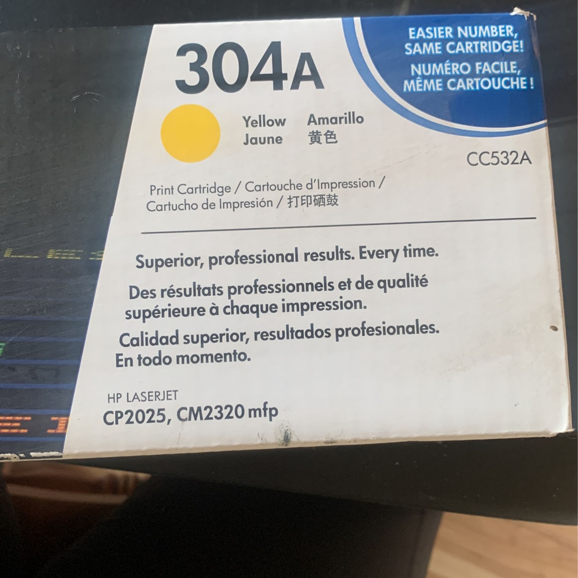 Print Cartridge HP 304A  -yellow