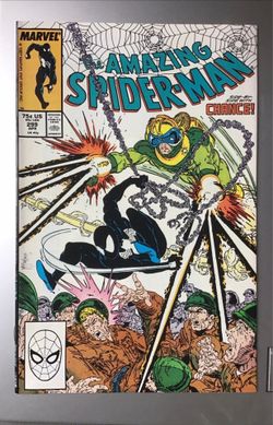 The Amazing Spider-Man #299 Venom Last Page Copper Age Marvel Comic Book 1988