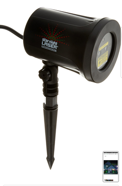 Proyector de laser navideño